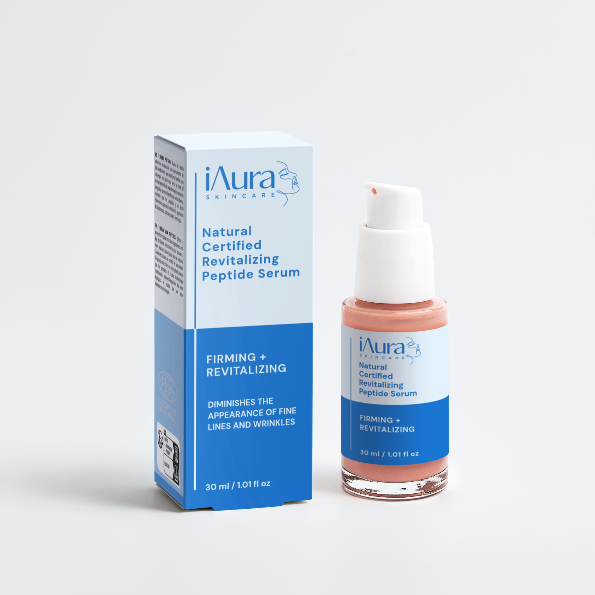 Natural Certified Revitalizing Peptide Serum